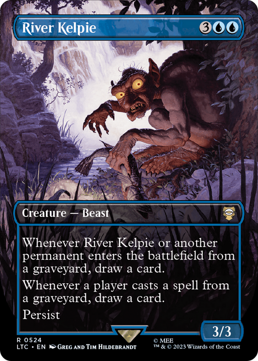 River Kelpie (LTC-524) - Tales of Middle-earth Commander (Borderless) Foil