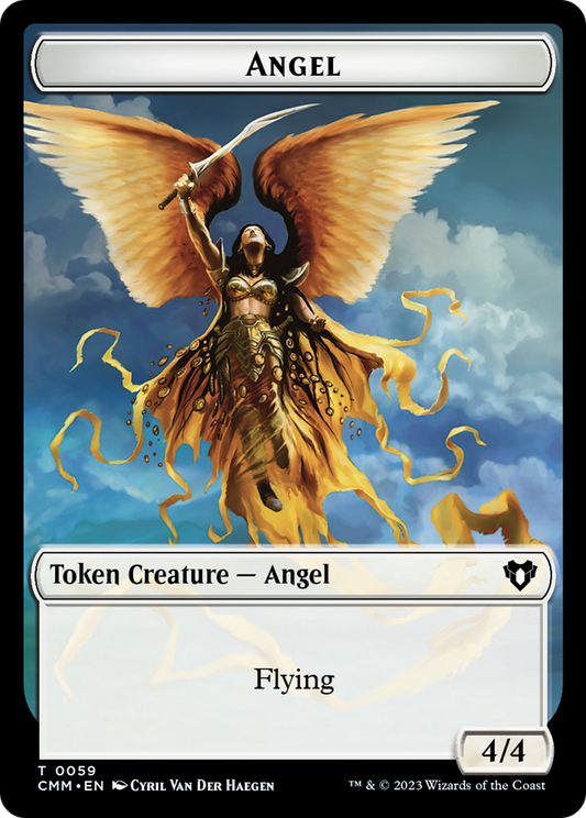 Angel (TCMM-059) - Commander Masters Tokens Foil