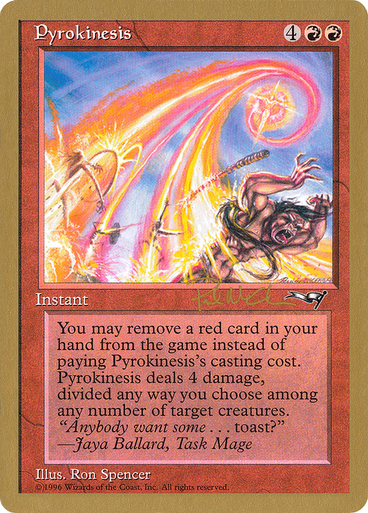 Pyrokinesis (WCD-PM78) - World Championship Decks 1997