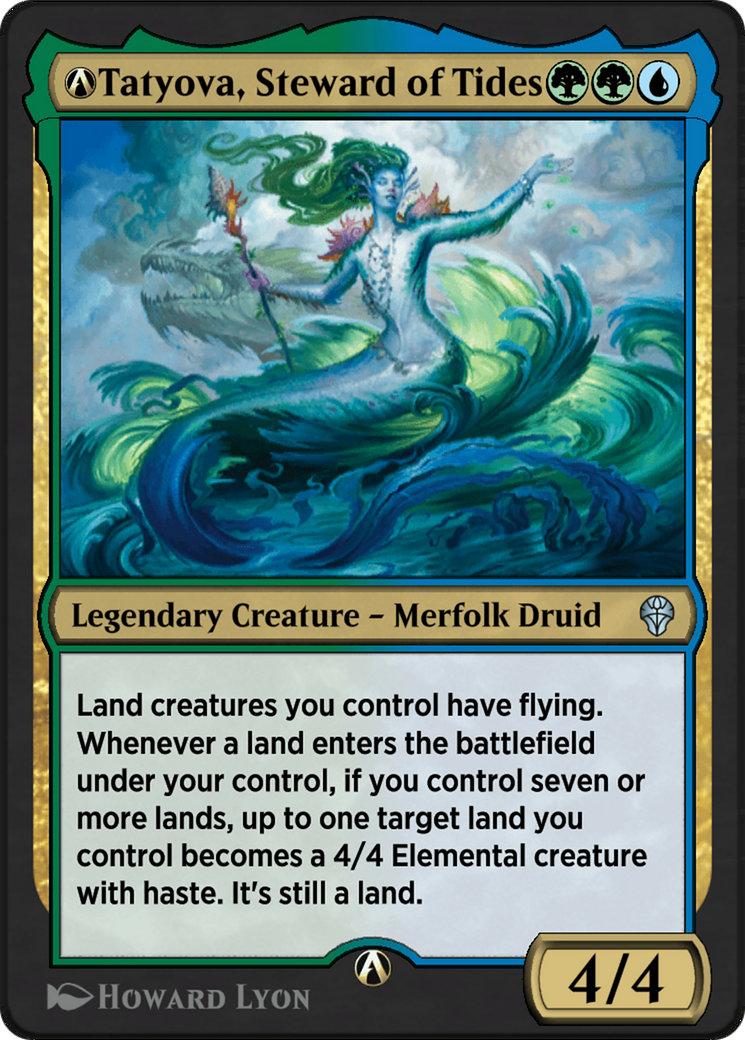 A-Tatyova, Steward of Tides (DMU-A-222) - Dominaria United