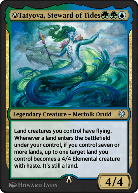 A-Tatyova, Steward of Tides (DMU-A-222) - Dominaria United