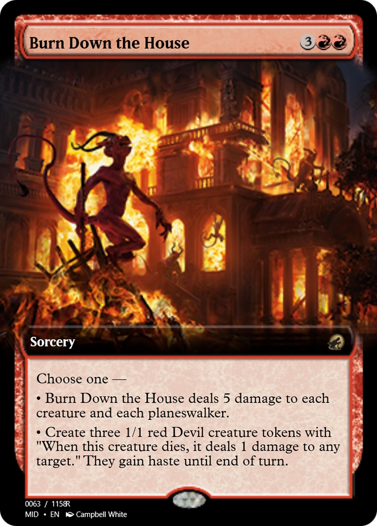 Burn Down the House (PRM-94006) - Magic Online Promos Foil