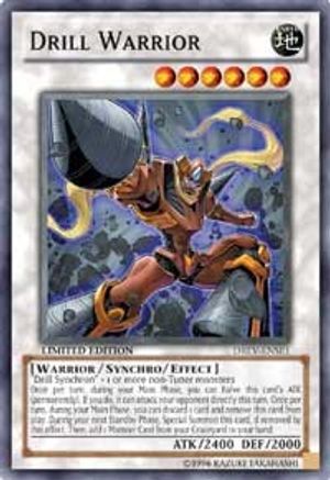 Drill Warrior (DREV-ENSE1) - Duelist Revolution Limited