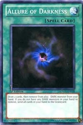 Allure of Darkness (SDMA-EN028) - Structure Deck: Marik 1st Edition