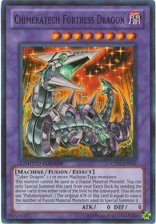 Chimeratech Fortress Dragon (CT07-EN013) - 2010 Collectors Tins Limited