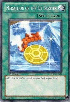 Medallion of the Ice Barrier (STBL-EN054) - Starstrike Blast 1st Edition