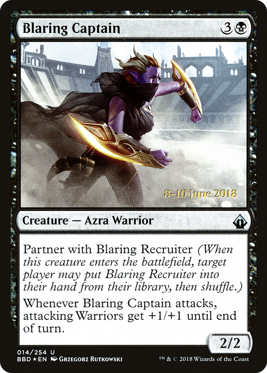 Blaring Captain (LARP-14S) - Battlebond Promos Foil