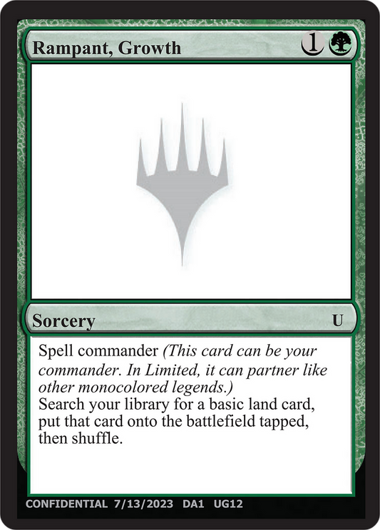 Rampant, Growth (UNK-UG12) - Unknown Event