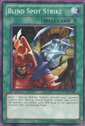 Blind Spot Strike (DP10-EN021) - Duelist Pack 10: Yusei 3 1st Edition