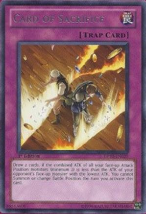 Card of Sacrifice (DP10-EN029) - Duelist Pack 10: Yusei 3 1st Edition