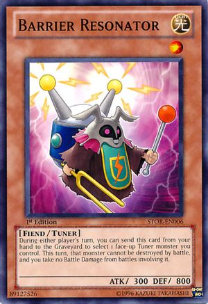 Barrier Resonator (STOR-EN006) - Storm of Ragnarok 1st Edition