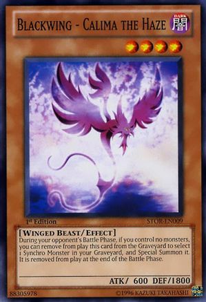 Blackwing - Calima the Haze (STOR-EN009) - Storm of Ragnarok 1st Edition