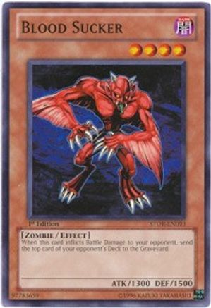 Blood Sucker (STOR-EN093) - Storm of Ragnarok Unlimited