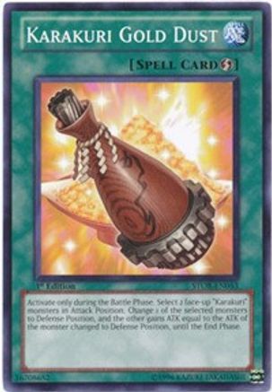 Karakuri Gold Dust (STOR-EN053) - Storm of Ragnarok Unlimited