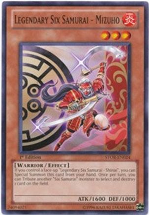 Legendary Six Samurai - Mizuho (STOR-EN024) - Storm of Ragnarok Unlimited