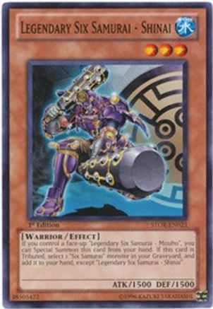 Legendary Six Samurai - Shinai (STOR-EN023) - Storm of Ragnarok 1st Edition