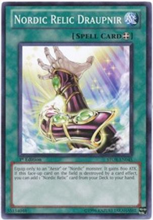 Nordic Relic Draupnir (STOR-EN045) - Storm of Ragnarok 1st Edition