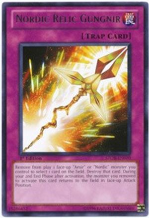 Nordic Relic Gungnir (STOR-EN070) - Storm of Ragnarok Unlimited