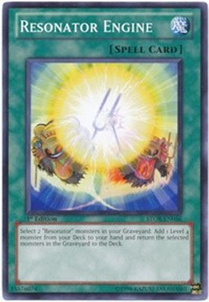 Resonator Engine (STOR-EN056) - Storm of Ragnarok 1st Edition