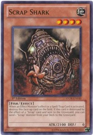 Scrap Shark (STOR-EN030) - Storm of Ragnarok Unlimited