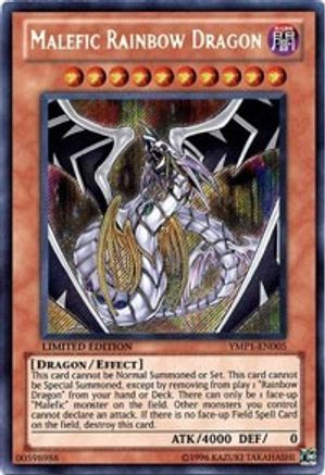 Malefic Rainbow Dragon (YMP1-EN005) - Bonds Beyond Time Movie Pack Limited
