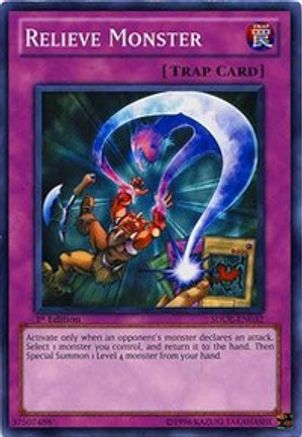 Relieve Monster (SDDL-EN032) - Structure Deck: Dragunity Legion 1st Edition