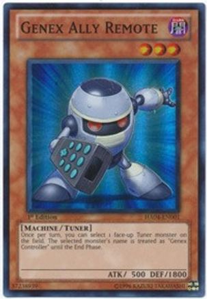 Genex Ally Remote (HA04-EN001) - Hidden Arsenal 4 1st Edition