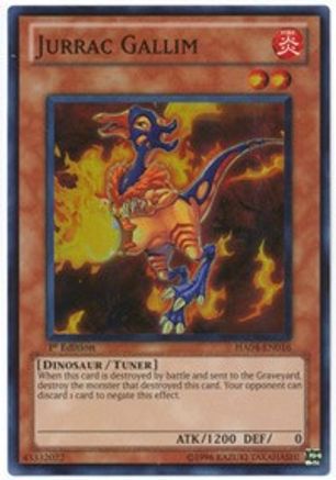 Jurrac Gallim (HA04-EN016) - Hidden Arsenal 4 1st Edition