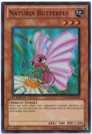 Naturia Butterfly (HA04-EN019) - Hidden Arsenal 4 1st Edition