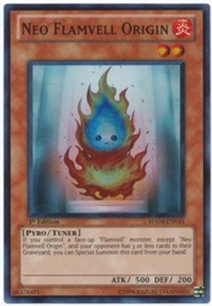 Neo Flamvell Origin (HA04-EN031) - Hidden Arsenal 4 1st Edition