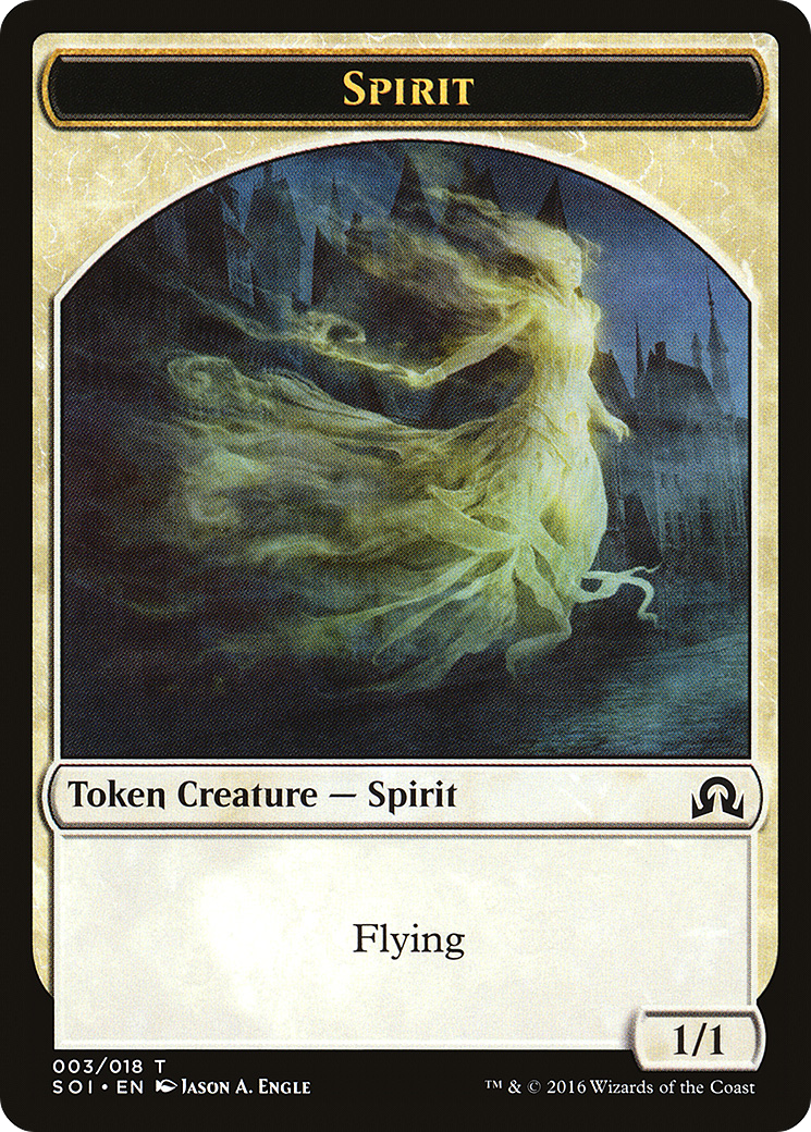 Spirit (SOI-003) - Shadows over Innistrad Tokens