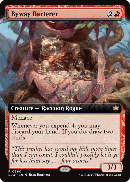 Byway Barterer (BLB-360) - Bloomburrow: (Extended Art) Foil