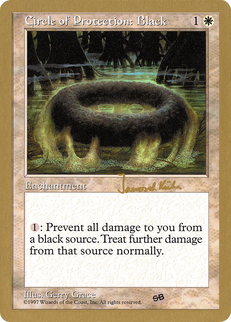 Circle of Protection: Black (WCD-JK17SB) - World Championship Decks 1997