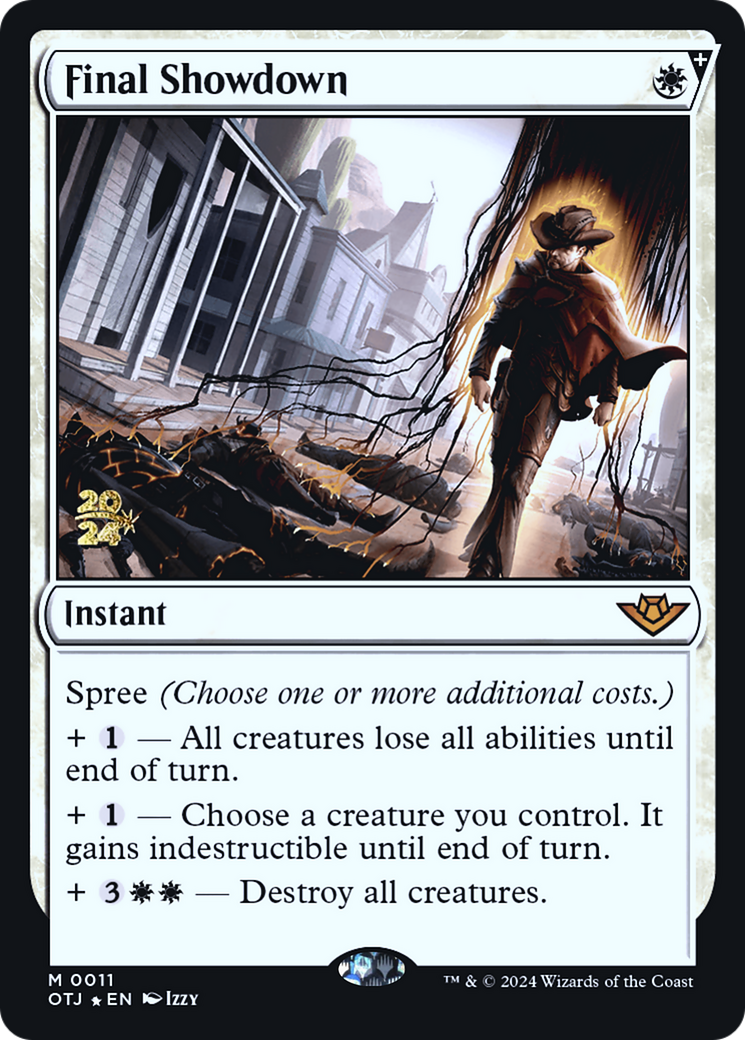 Final Showdown (PRE-11S) - Outlaws of Thunder Junction Promos Foil