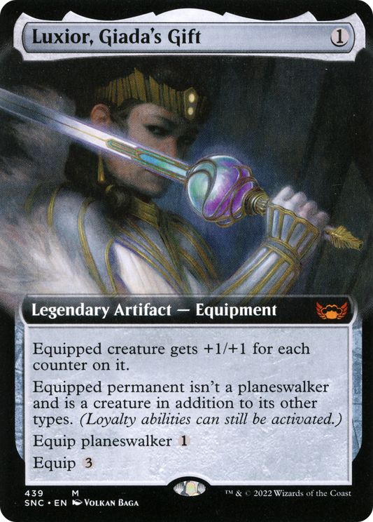 Luxior, Giada's Gift (SNC-439) - Streets of New Capenna: (Extended Art) Foil