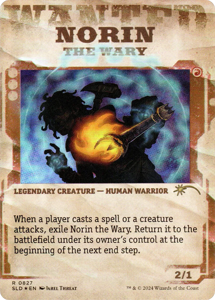 Norin the Wary // Norin the Wary (SLD-827) - Secret Lair Drop (Borderless)