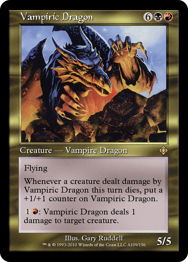 Vampiric Dragon (TD0-A109) - Magic Online Theme Decks