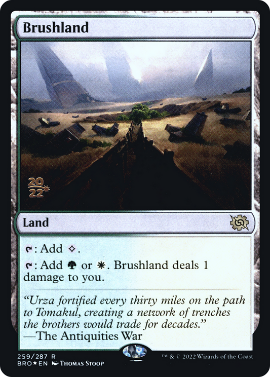 Brushland (PRE-259S) - The Brothers' War Promos Foil
