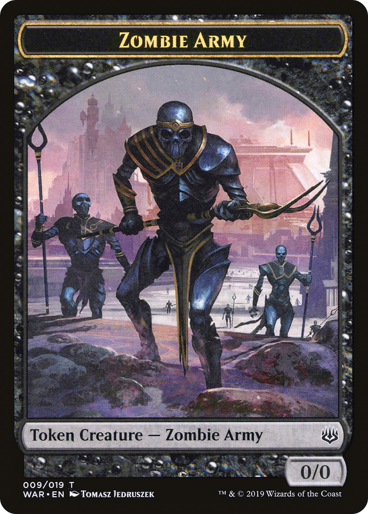 Zombie Army (WAR-009) - War of the Spark Tokens