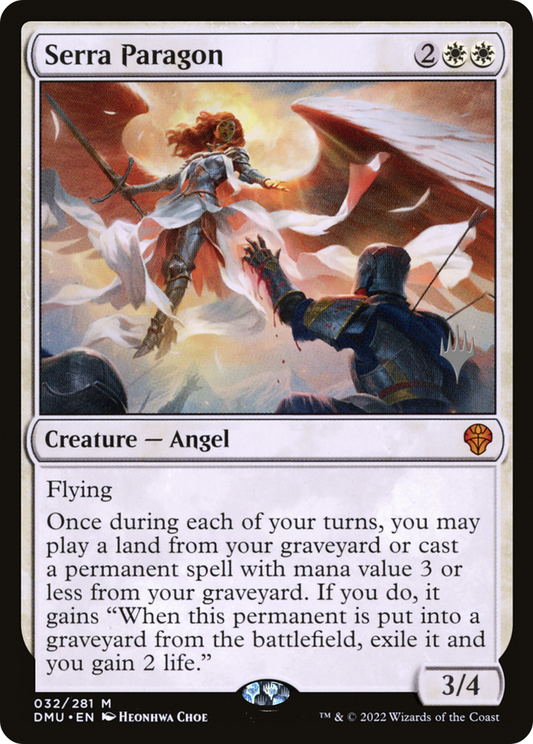 Serra Paragon (PPDMU-32P) - Dominaria United Promos Foil