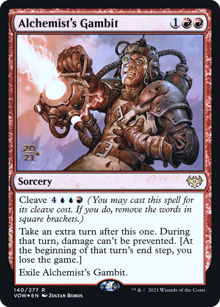 Alchemist's Gambit (PRE-140S) - Innistrad: Crimson Vow Promos Foil