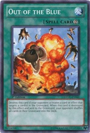Out of the Blue (EXVC-EN061) - Extreme Victory 1st Edition