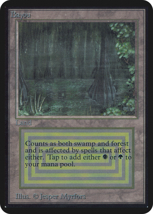 Bayou (LEA-) - Limited Edition Alpha
