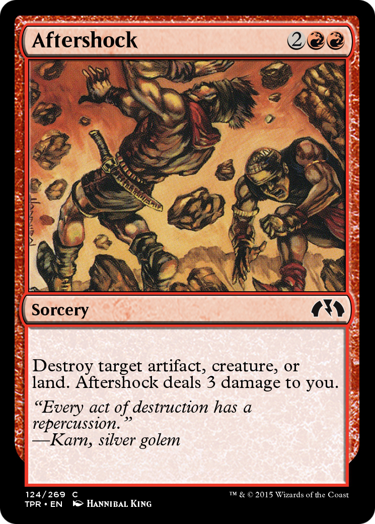 Aftershock (TPR-124) - Tempest Remastered Foil