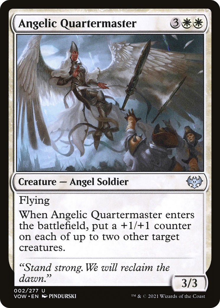Angelic Quartermaster (VOW-002) - Innistrad: Crimson Vow