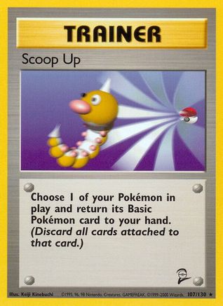 Scoop Up 107/130  Base Set 2 - Rare