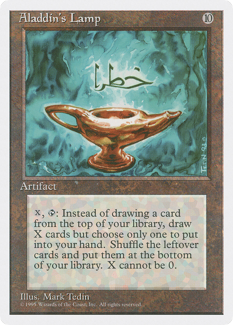 Aladdin's Lamp (4ED-) - Fourth Edition