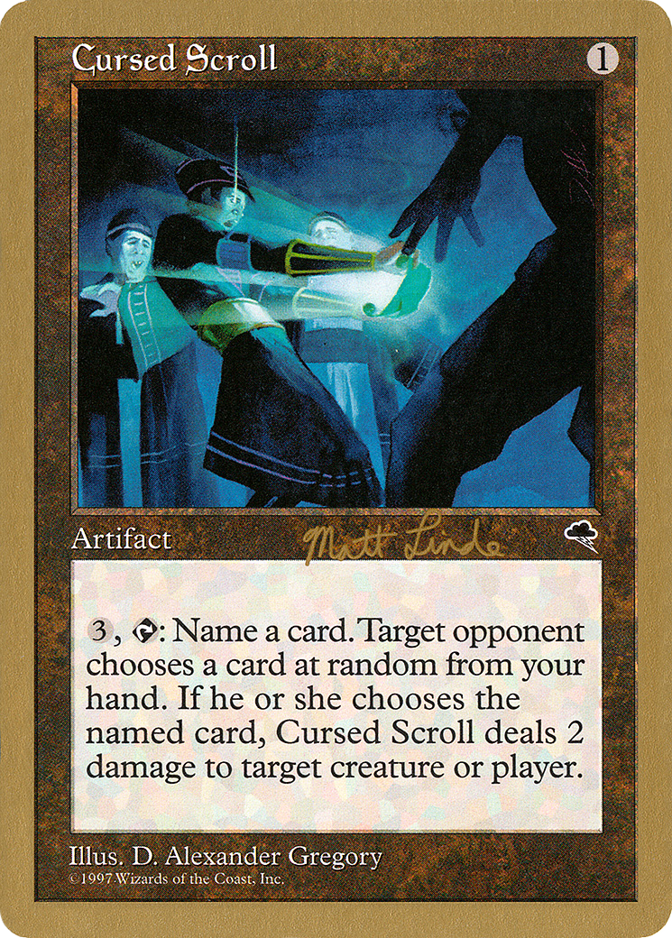 Cursed Scroll (WCD-ML281) - World Championship Decks 1999