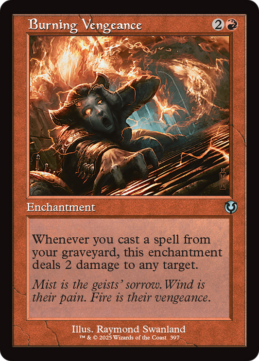 Burning Vengeance (INR-397) - Innistrad Remastered Foil