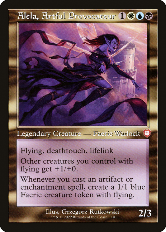 Alela, Artful Provocateur (BRC-119) - The Brothers' War Commander